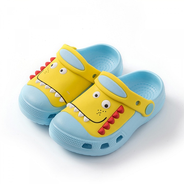Barnträskor Pojkar Flickor Sommartofflor Småbarn Beach Dinosaur Sandals UK 8.5 Barn