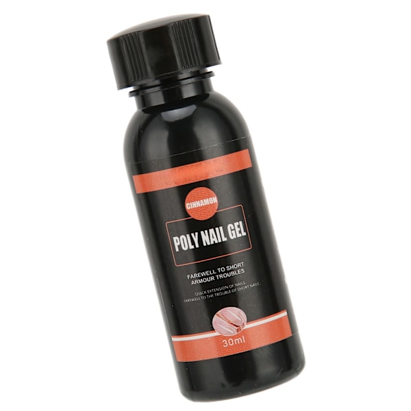 Kynsien pidennysten geeli Ammattimainen Koti- ja Salonkäyttöön Kannettava DIY Kynsien UV-geeli Kynsiartistille 30ml Kaneli
