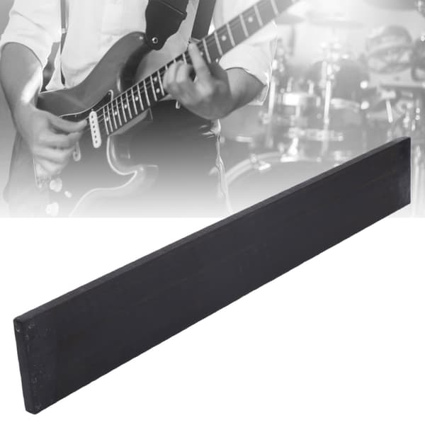 Gitarrgreppbräda i ebenholts för DIY akustisk gitarr ukulele musikinstrument tillbehör