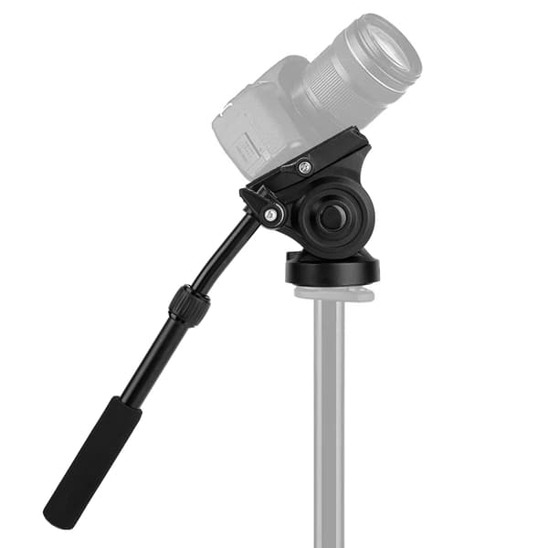 Kamera videokamera stativhode Fluid Drag Pan/Tilt-hode med hurtigutløserplate