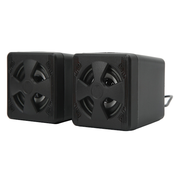 Desktop Sound Mini 3,5 mm gränssnitt USB-trådbundna bärbara stereohögtalare för dator bärbar dator