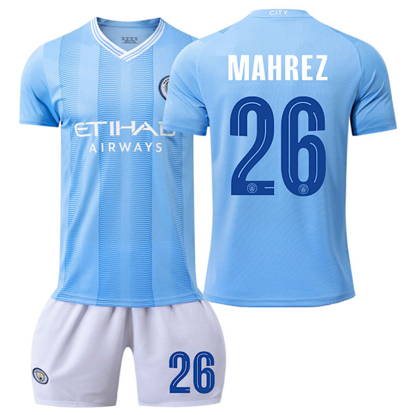 Manchester Cityn jalkapallopaita 23/24 Mestarien liigan painos 26 MAHREZ M