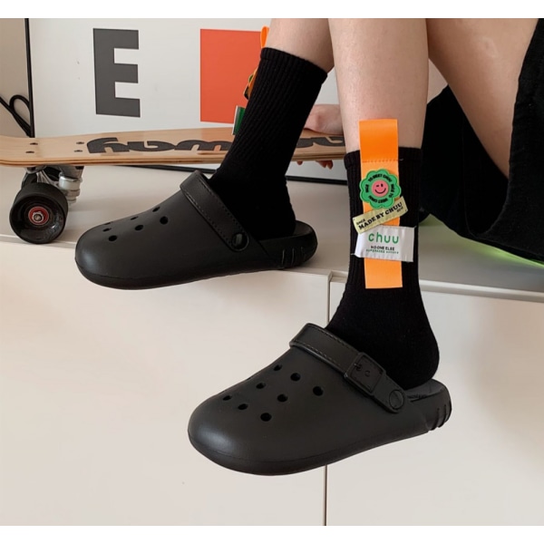 Kvinders Have Clogs Sko Sandaler Tøfler - Sort (36/37 EU)