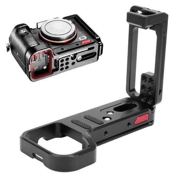UURig R065 Multifunktionel Quick Release L-formet Pladebeslag til Sony A7R3/A7M3 Kamera