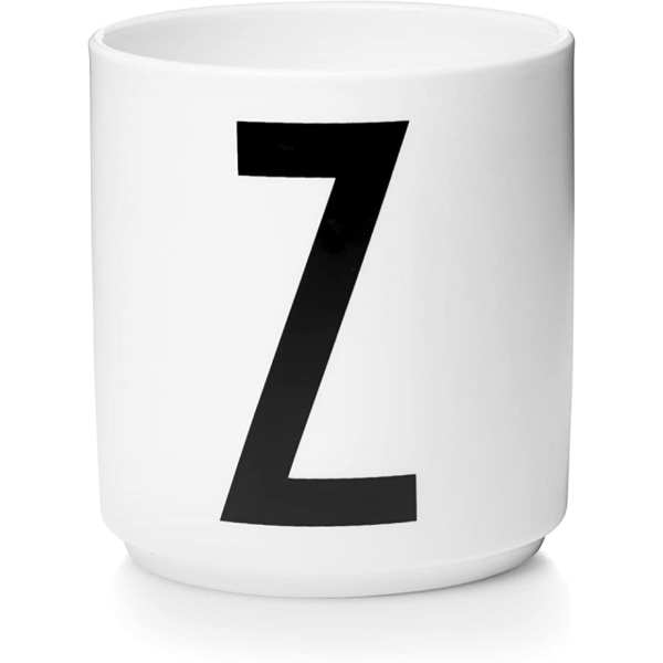 Letter coffee cup / letter Mug simple style（Letter Z）