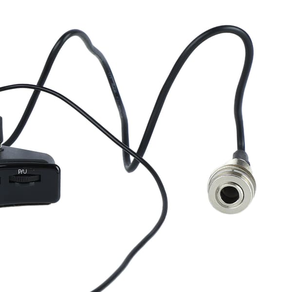 Elektrisk guitar pickup samlesæt piezoelektrisk keramisk sensor akustisk lydhul pickup tilbehør