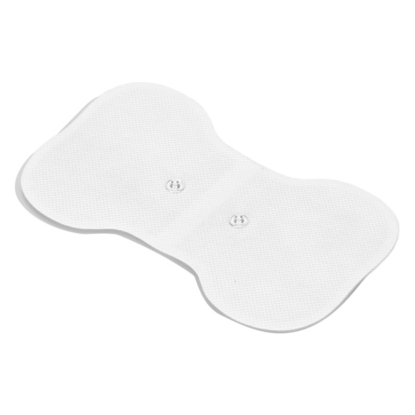 Snap Electrode Pad Icke Vävda Tyg Mjuk Andningsbar Återanvändbar Midja Elektrodplåster för Terapimassager