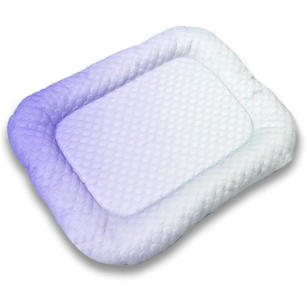 Kesäinen jääpesä-viilennysmatto kissoille ja koirille, 3D-viileä jääpaputyyny, hengittävä lemmikkimatto kotiin, lemmikkitarvikkeet (Violetti; 60 * purple