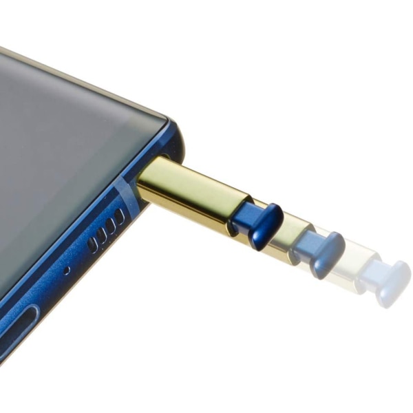 Çok Fonksiyonlu Dokunmatik Stylus Yedek Kalem Dokunmatik Ekran (Bluetooth Yok) Samsung Galaxy Note 9 N960 ile Uyumlu (Mor)