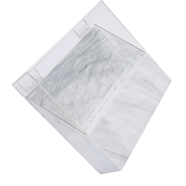 Eyelashes Extension 8 Huller Akryl Pinzetteholder Pinzette Display Stativ Opbevaringshylde Hvid