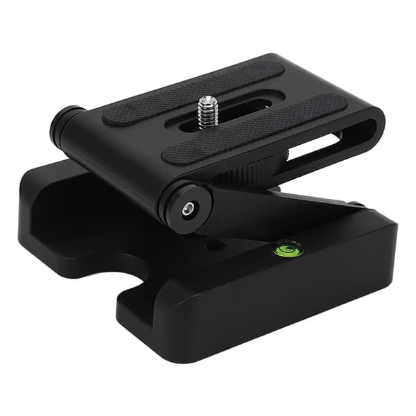 Z Type Quick Release Plate Universal 360 Graders Rotation Stativ Quick Release Z Tilt Hoved til 1/4 Interface SLR Digitalkamera