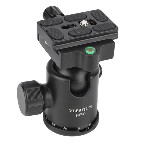 VBESTLIFE Magnalium Mini Tripod Kulledhuvudfäste med Snabbladdningsplatta