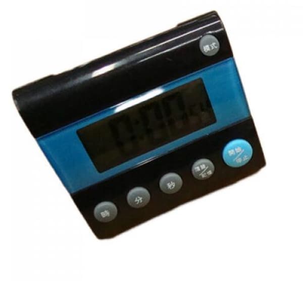 LCD Digital Køkken Madlavning Timer Nedtælling/Optælling Høj Alarmur Hukommelsestilstand (Sort)