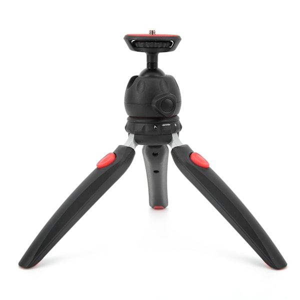 Mini Tripod Kamerahållare med 360° Justerbart Kulhuvud 4 Sektioner Teleskopisk Antislip Bärbar Skrivbordsstativ för Vloggar