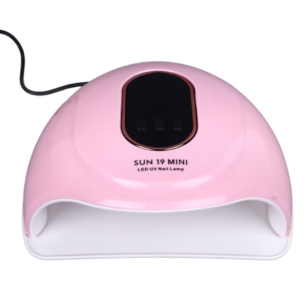 UV LED-nagellampa 72W Professionell Automatisk Sensor Nagel torktumlare Gel Polish Light med 3 Timer 18 Lamp Chips