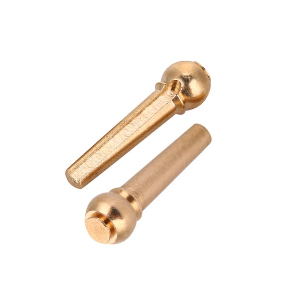 6 stk./sæt holdbare messing guitar bro stifter guitarer reservedele reparations tilbehør