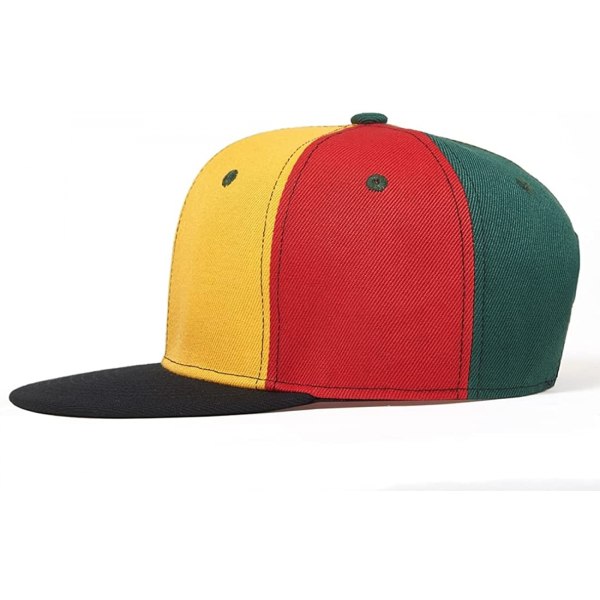 AVEKI Classic Snapback Hatt Hip Hop Flat Bill Visir Cap - Unisex justerbara baseballhattar för vuxna