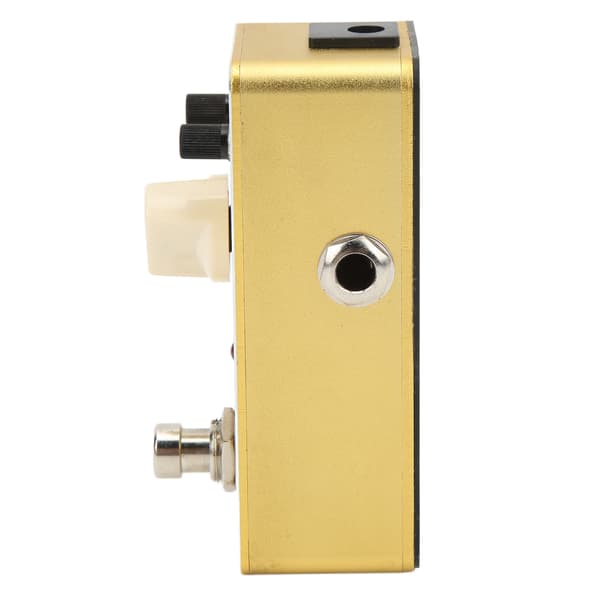 Metalldistorsionseffektpedal Mini True Bypass för elgitarr med fästtejp AMD‑3