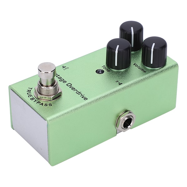 Gitarr Effekt Pedal Vintage Overdrive Mini Bärbar True Bypass Aluminiumlegering DC 9V JDF‑01