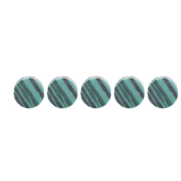 10 stk. Båndplade Grønne Indlæg Prikker til Guitar Bas Ukulele Diameter 6,5 mm