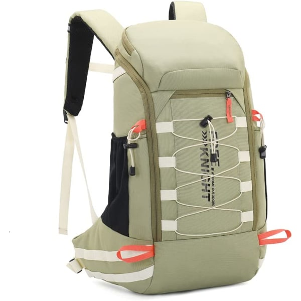 Vandringsryggsäck, campingryggsäck, 40L vattentät vandringsryggsäck, med cover, lätt reseryggsäck