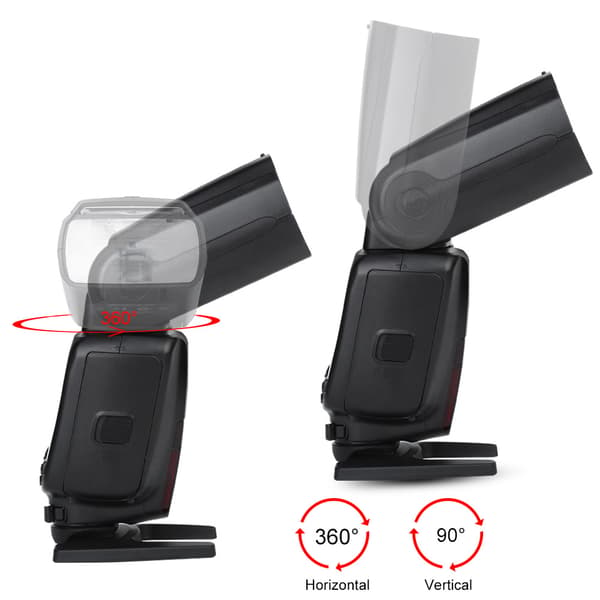 iTTL Master Flash HSS Speedlite 1/8000s GN60 valokuvaustarvike Nikonille