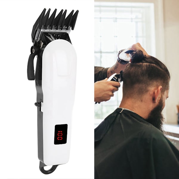 Trådløs USB-hårklipper Trimmer Oppladbar Elektrisk Hårklippingsmaskin Cutter Clipper