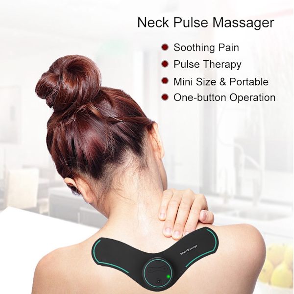 Mini Cervikal Massager Multifunktionell Axel Nacke Massage Pad Cervikal Vertebra Behandling