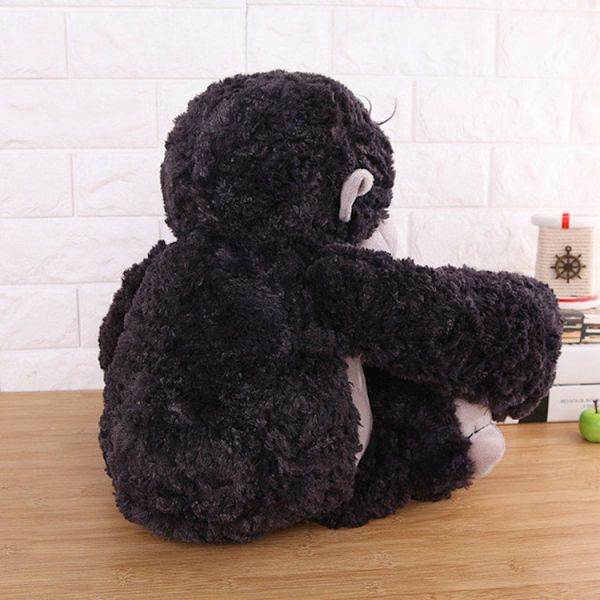 Mamma og baby mini gorilla, bamser til gutter og jenter, safari baby shower dekorasjoner, barnerom dekor