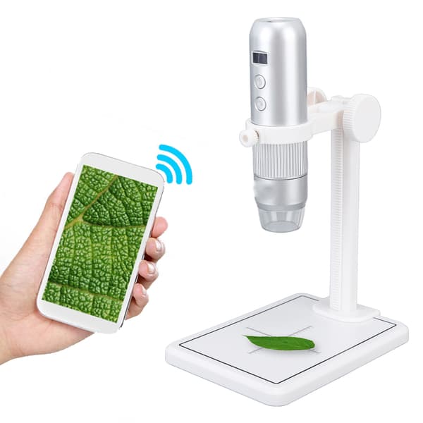MS4 Trådløst Håndholdt Digitalt Mikroskop 1000X Bærbart USB WiFi Mikroskop til iPhone til Android Telefon