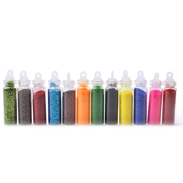 Nagelkonst Dekorationer Glitter Paillette Paljetter Nagelkonst Klistermärke Manikyr Verktyg C Typ