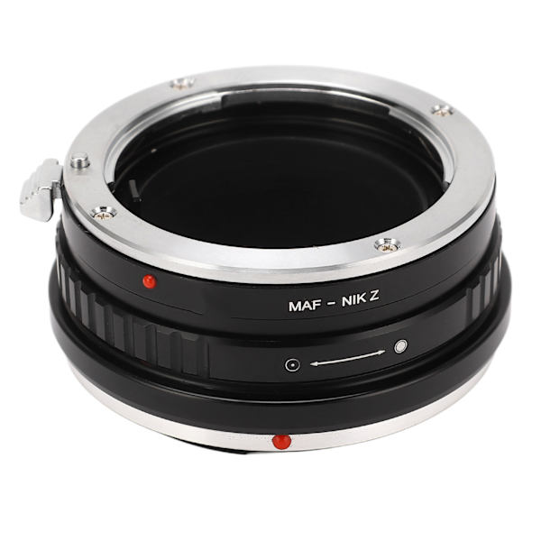 Objektivadapter med hög noggrannhet, objektivkonverteringsring för Minolta MAF för Alpha-objektiv till Nikon Z-bajonettkamera