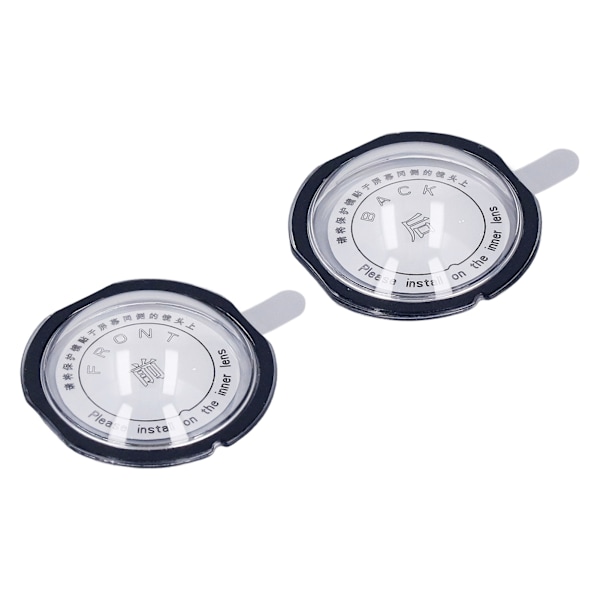 2PCS Dubbla Lins Skydd för Insta360 One X3 PC Action Kamera Lins Skyddsöverdrag för Panoramasport Kamera Tillbehör