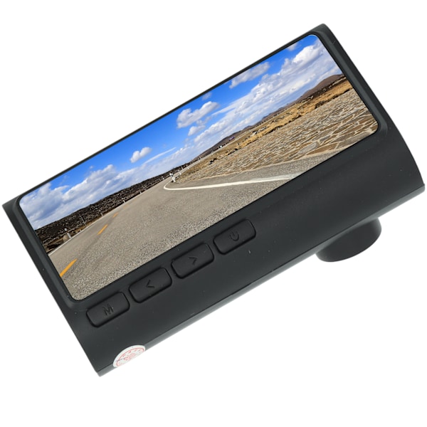 Dubbel Dash Cam 3,3 tum WiFi 1080P HD Smart Loop Recording Dashboard Driving Recorder för bil