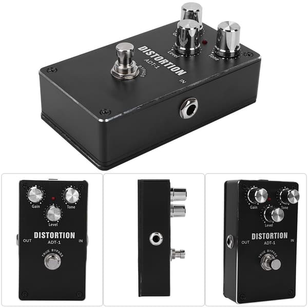 Mini Space Portable Distortion Tone Electric Pedal Guitar Effector Pedals