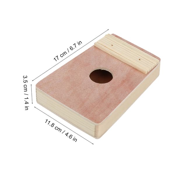 DIY Tre Kalimba i Tre i Komposittplate