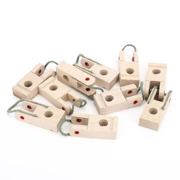 10PCS PO-15 Wooden Piano Butt Flange Piano Tuning Tools Musical Instrument Repair Parts