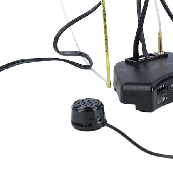 Elektrisk gitar pickup monteringsett piezoelektrisk keramisk sensor akustisk lydhull pickup tilbehør