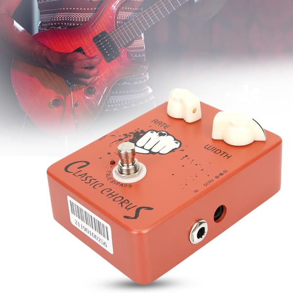 Klassisk korusanalog simulering elektrisk gitar effekt enhet pedal