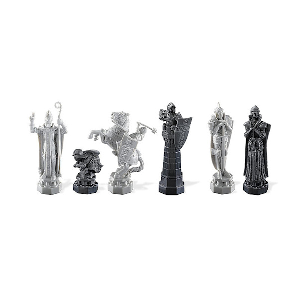 Harry Potter Schackset: Striden om Midgård, Svart, För 5 spelare