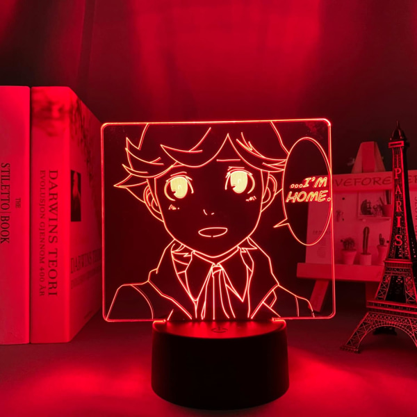 WJ 3D-lamppu Anime Persona 3 Ken Amada makuuhuoneen sisustukseen Yövalo Lapsille Lapsen Syntymäpäivälahja Manga Persona 3 Led-valo