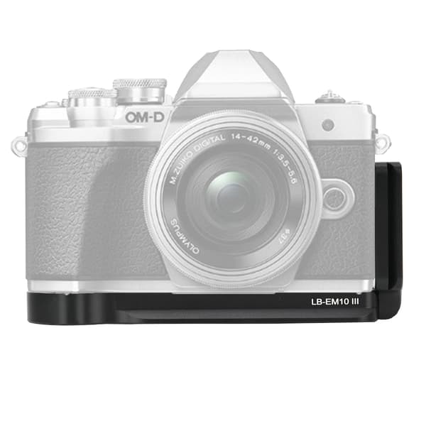 Quick Release L-plade håndgrebbeslag til Olympus EM10 III spejlløst kamera