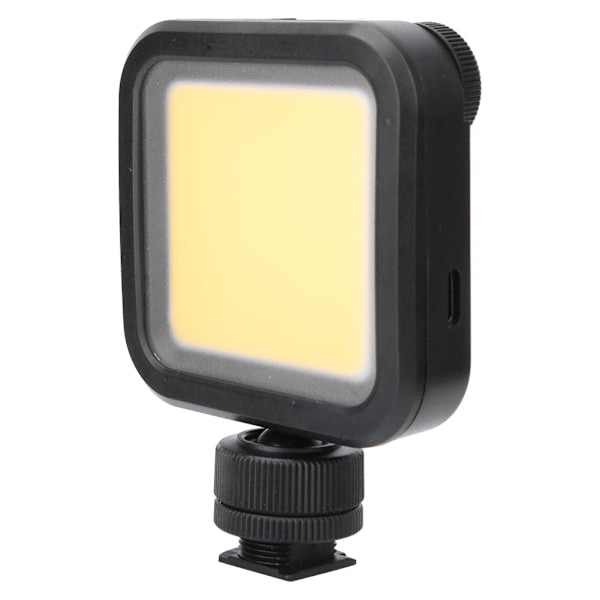 VL100 Bärbar Mini Dimbar LED-videoljus 5500K CRI95 Typ-C Laddning Blixtsko Förlängning