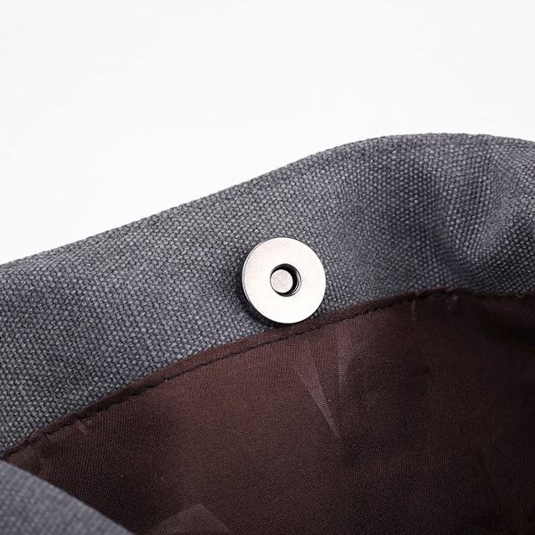 Mote Kvinner Multi-lomme Bomulls Canvas Håndvesker Skulder Vesker Totes Purses