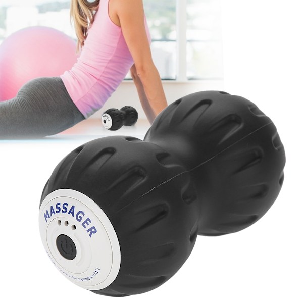 Jordnøddemassagebold Fascia Massager Roller Pilates Yoga Pude Muskelafspænding Release Fitness