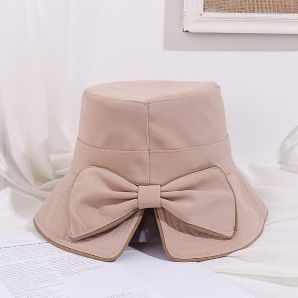 Bow Split Auringonsuoja Kalastajan Hattu Naisille Ulkoilma Auringonsuojaus Basin Hat Nahka----Khaki