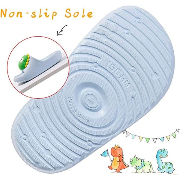 Børnesliders - Drenge og Piger Tøfler - Småbørns Strand Pool Slides Sandaler Slip-on Sommer Flip Flops