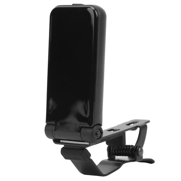 Clip-on tuner med høj lysstyrke display følsomt instrument tilbehør til guitar violin