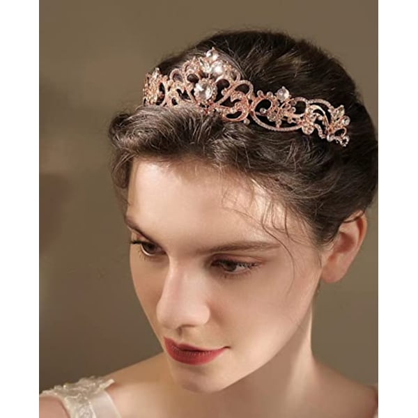 LIHELEI Tiara naisille, Kristalli Kruunu Hääihin, Prinsessan Tiara Tytöille Halloweenin Syntymäpäiväjuhliin