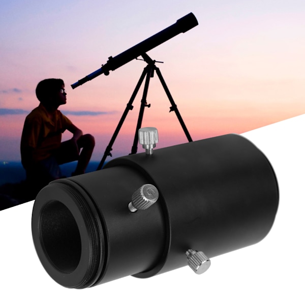 1,25 tum T-fäste teleskopisk förlängningsrör för astronomiskt teleskop M42x0,75 gänga